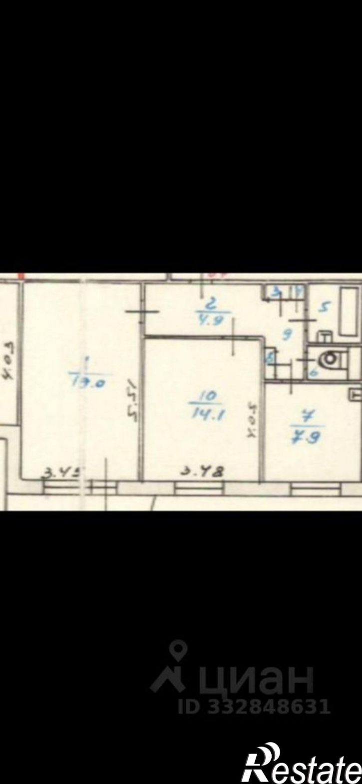 2-комн квартира Школьный пр-д, 10 2,  д. 10 2,  к. 2