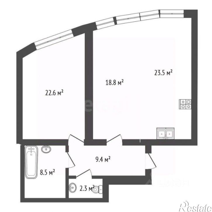 2-комн квартира ул Стопани, 52,  д. 52