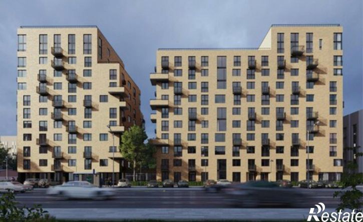 1-комн квартира в новом доме ул Большая Октябрьская, 85,  д. 85