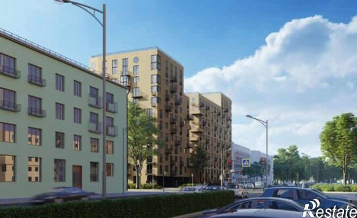 1-комн квартира в новом доме ул Большая Октябрьская, 85,  д. 85
