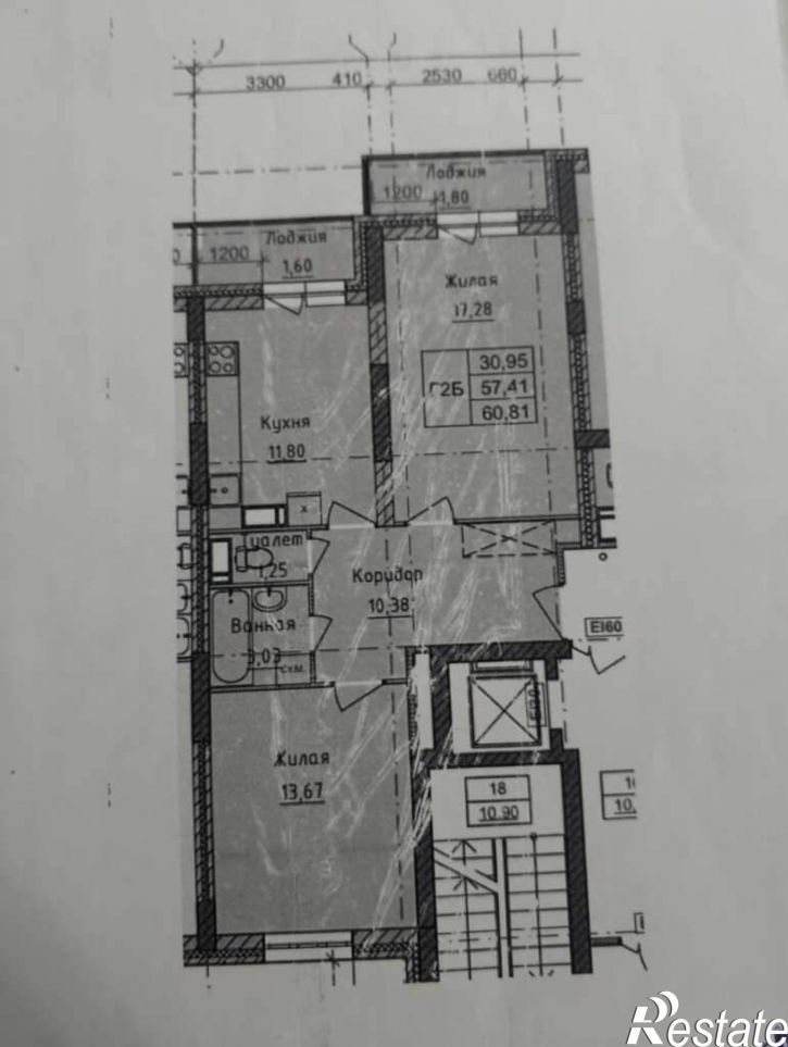 2-комн квартира Дядьковская улица, д.30
