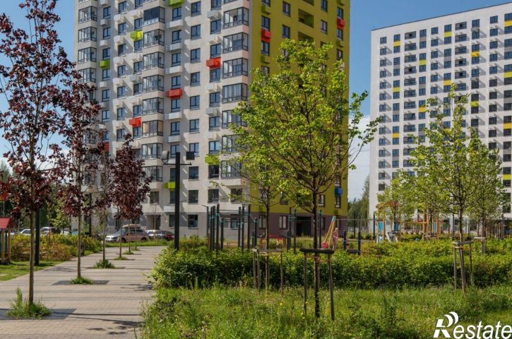 3-комн квартира в новом доме район Сокол, 1-й микрорайон, ЖК Волга Парк, 2В
