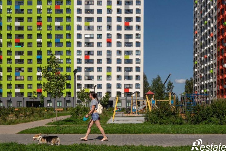 3-комн квартира в новом доме район Сокол, 1-й микрорайон, ЖК Волга Парк, 2В