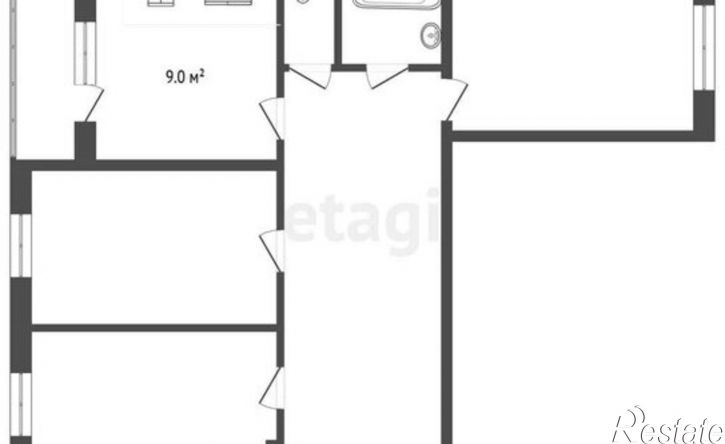 3-комн квартира 2-й Брагинский пр-д, 6,  д. 6