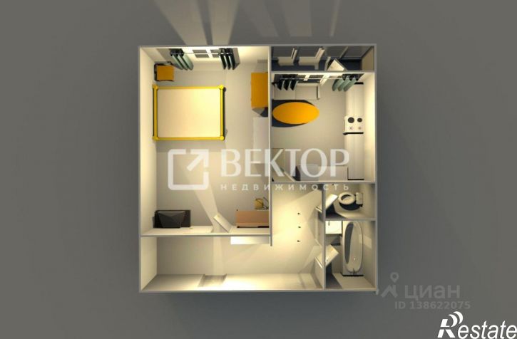 1-комн квартира ул Панина, 12,  д. 12