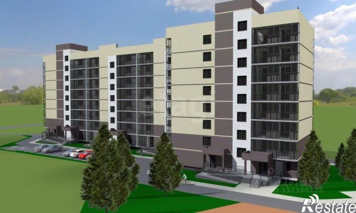 2-комн квартира в новом доме
