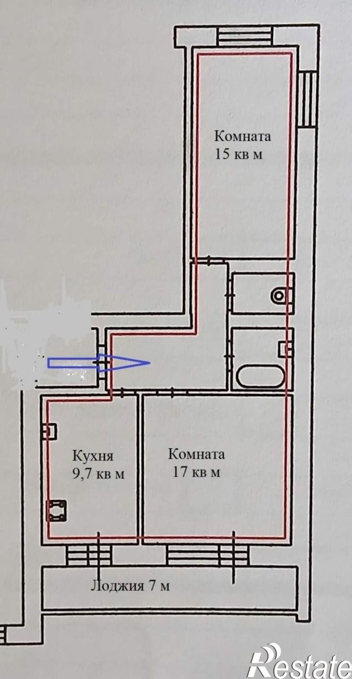 2-комн квартира Кривова улица, д.53к2
