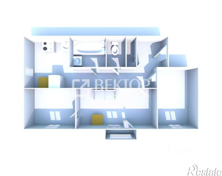 3-комн квартира ул Чкалова, 78а,  д. 78а