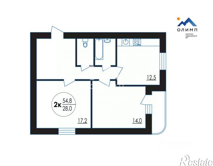 2-комн квартира ул Институтская, 13,  д. 13