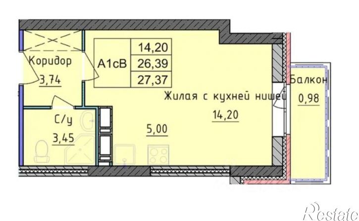1-комн квартира ул Пашуковская, 7,  д. 7