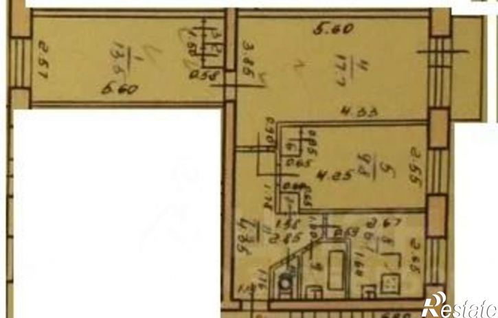 3-комн квартира ул Ньютона, 40а,  д. 40а