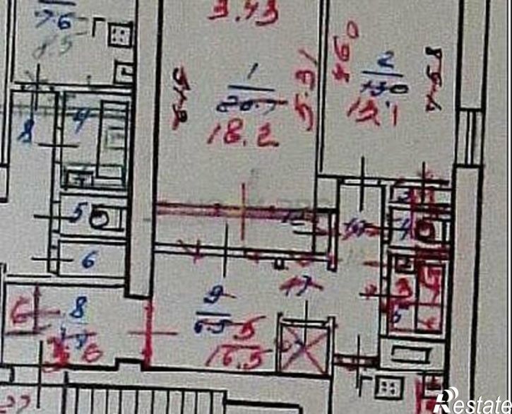 2-комн квартира ул Некрасова, 64/56,  д. 64/56