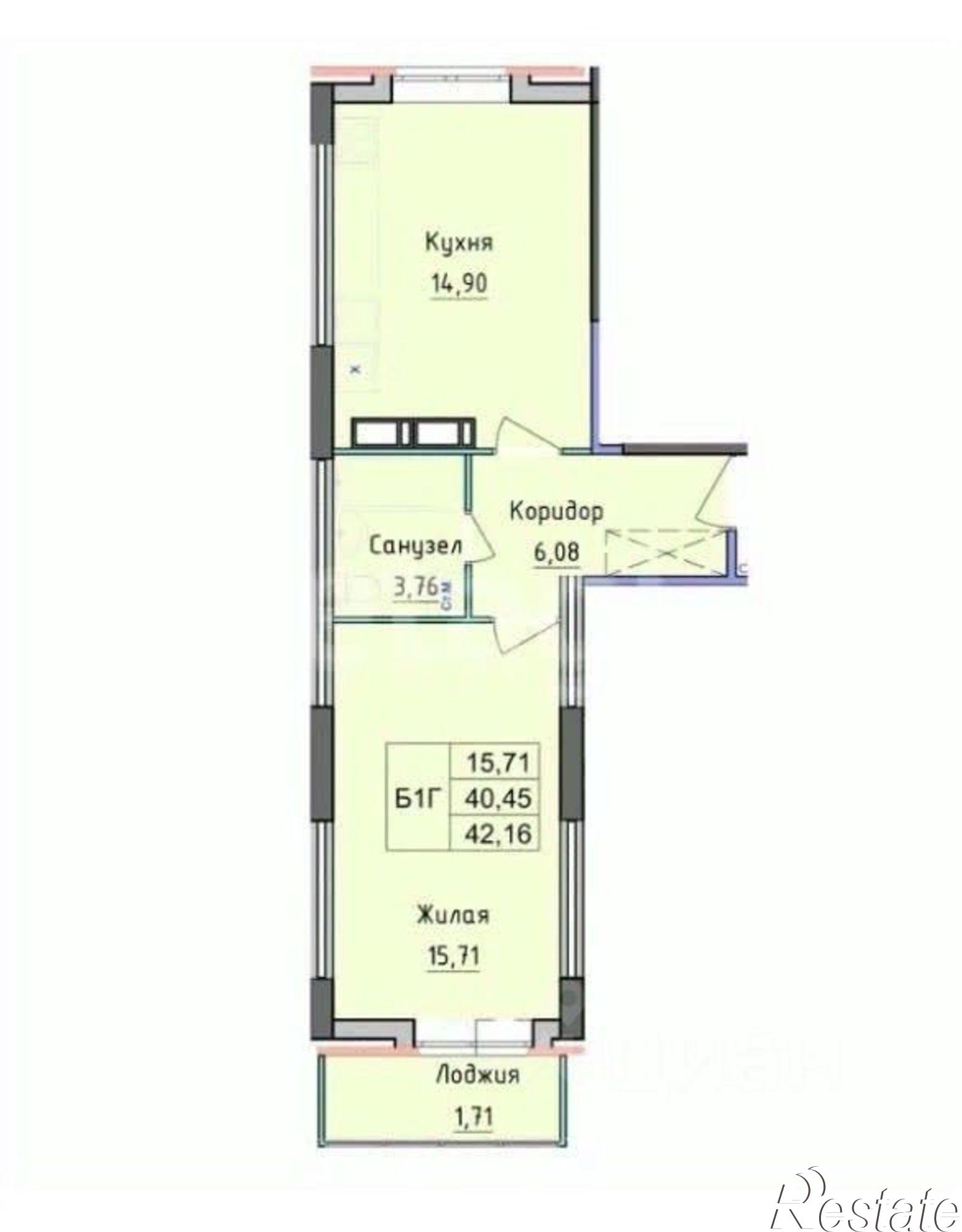 Купить квартиру за 3 570 000 рублей
