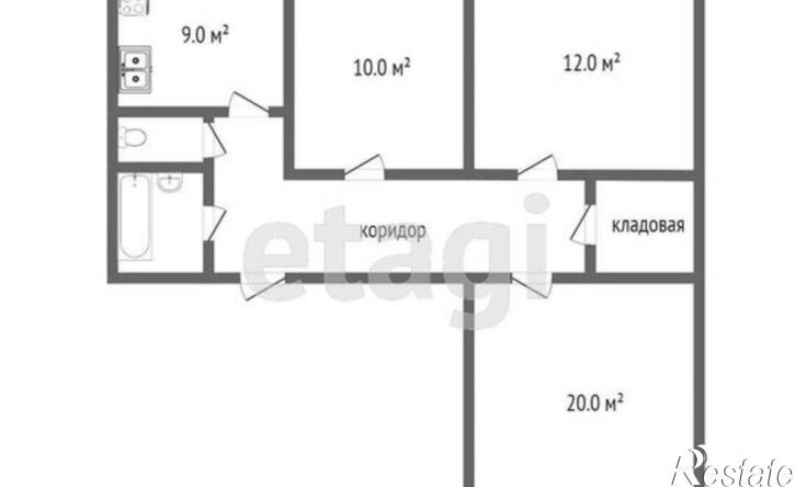 3-комн квартира ул Бабича, 11 5,  д. 11 5,  к. 5