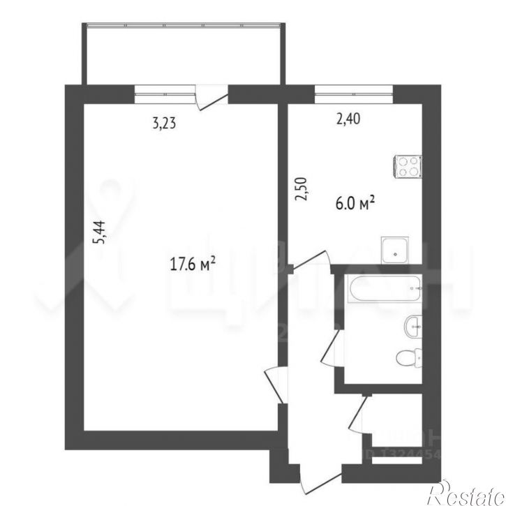 1-комн квартира ул Урицкого, 14/50,  д. 14/50