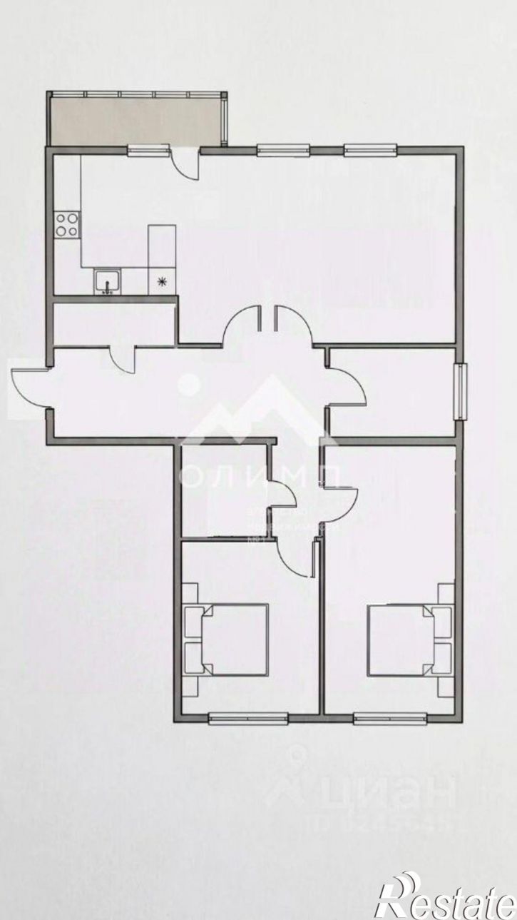 3-комн квартира ул Свердлова, 102 2,  д. 102 2,  к. 2