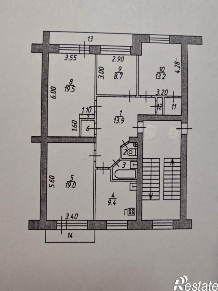 4-комн квартира Суркова улица, д.7