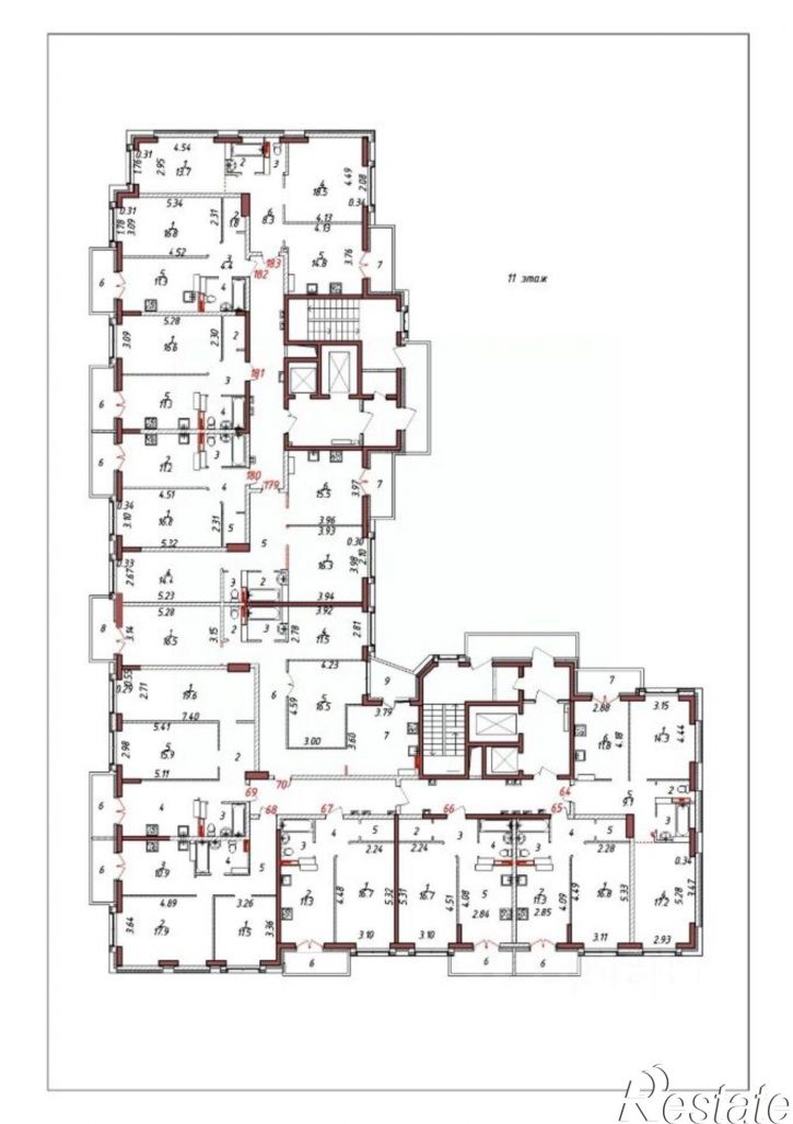 3-комн квартира в новом доме ул Соловьева, 7/40,  д. 7/40