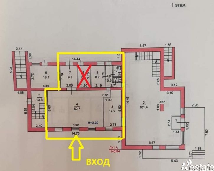 Торговое помещение Шевелюха улица, д.94