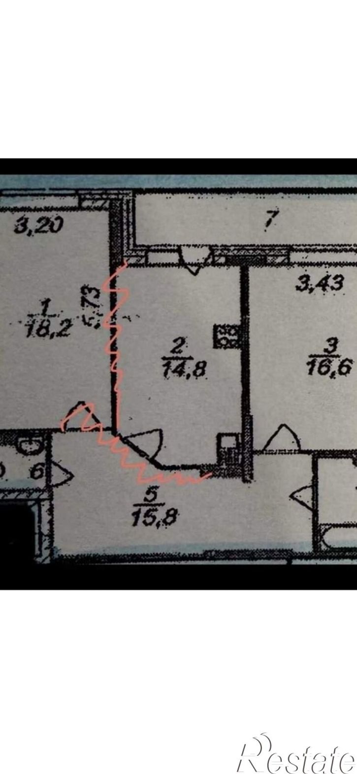 2-комн квартира Лизы Чайкиной улица, д.7