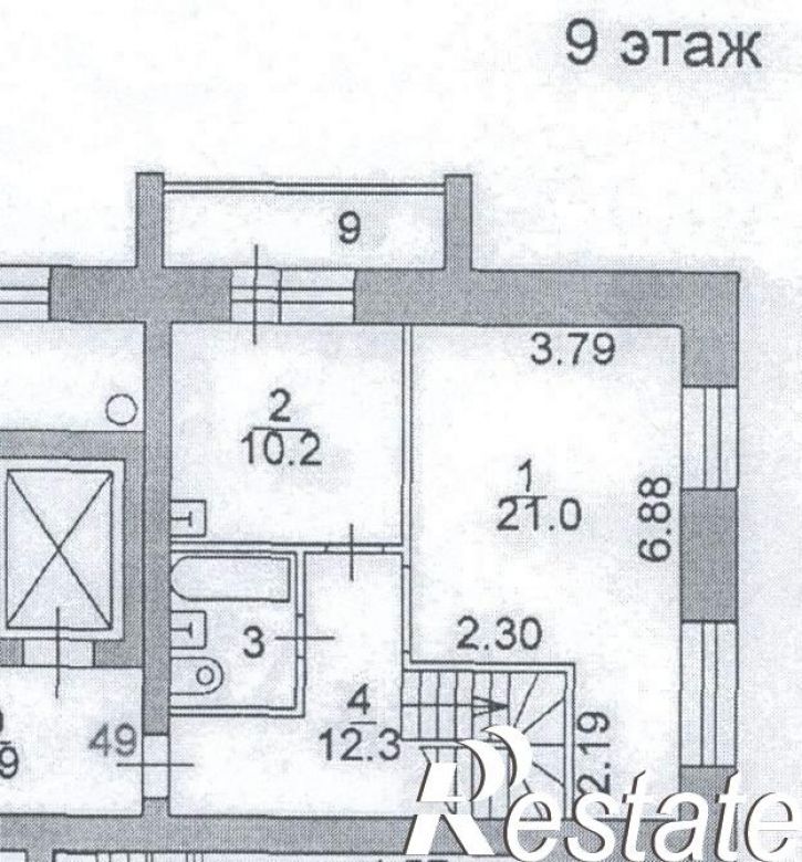 3-комн квартира Шавырина проезд, д.14к2