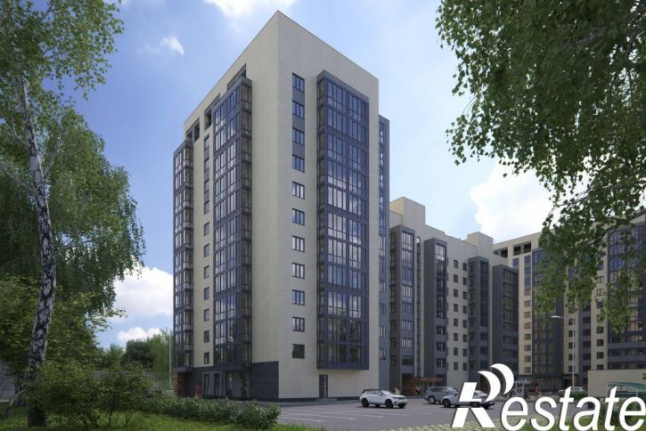 1-комн квартира в новом доме 1-я Приволжская ул., 1