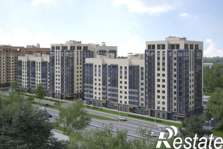 1-комн квартира в новом доме 1-я Приволжская ул., 1