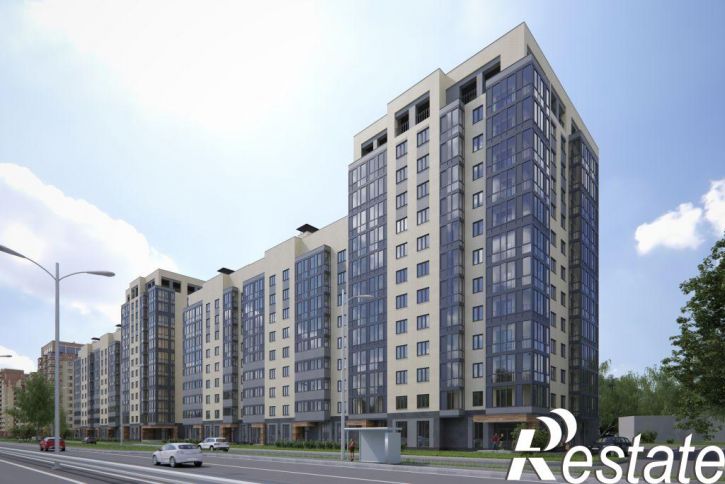 1-комн квартира в новом доме 1-я Приволжская ул., 1