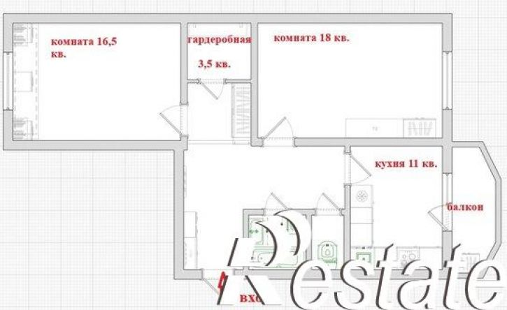 2-комн квартира Суздальская улица, 89,  д. 89
