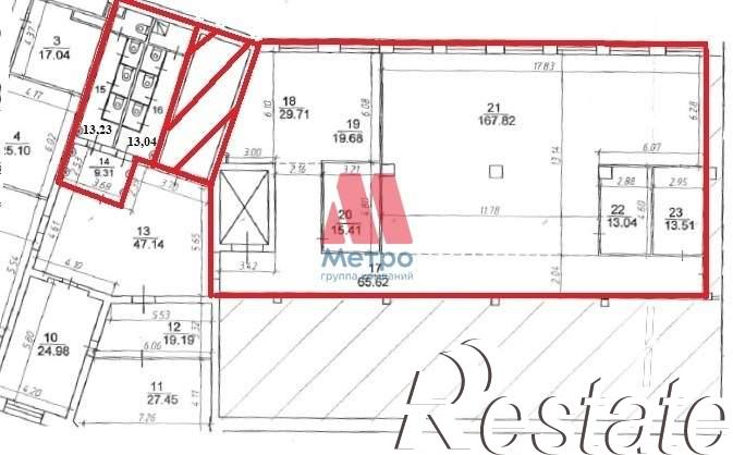 Сдать офис, помещение под офис за 281 088 рублей на Свободы улица, д.97