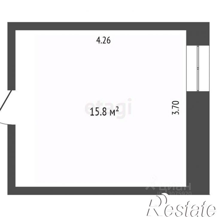 Комната поселок Прибрежный, 9,  д. 9