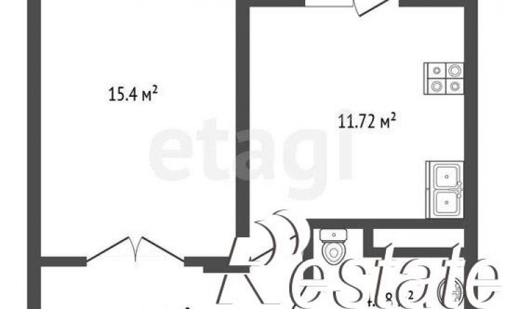 1-комн квартира Брагинская улица, 18 к3,  д. 18 к3