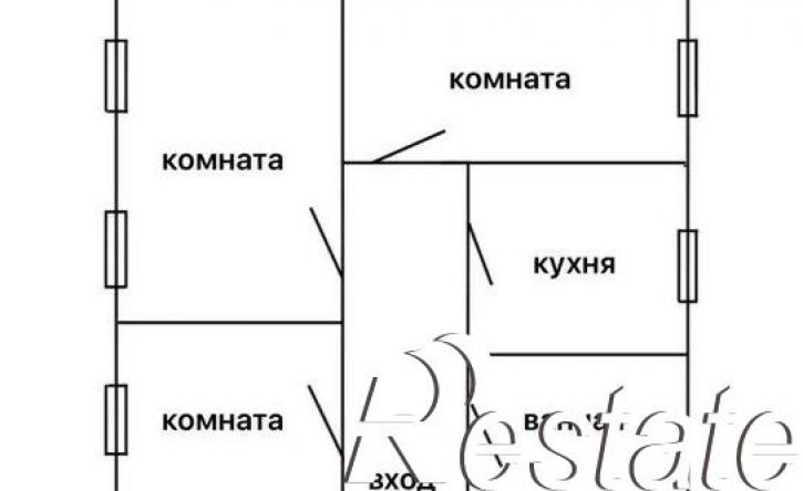 3-комн квартира Республиканская улица, 54,  д. 54