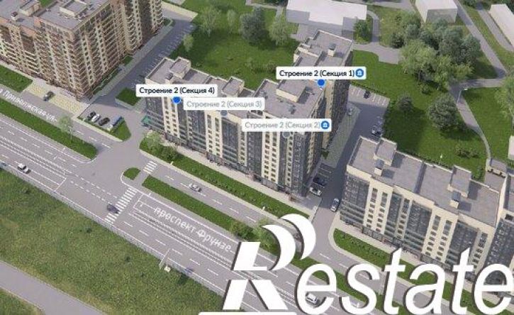 1-комн квартира 1-я Приволжская улица, 8А,  д. 8А