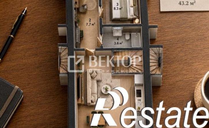 3-комн квартира ул деревня Старое Брагино, 1,  д. 1