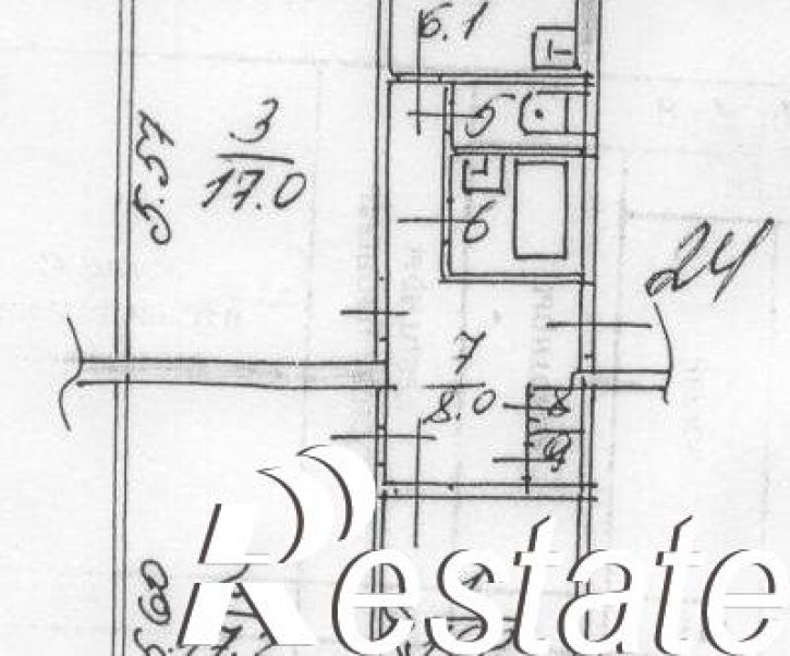 3-комн квартира улица Панфилова, 21 к2,  д. 21 к2
