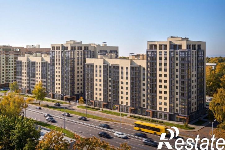 1-комн квартира в новом доме 1-я Приволжская ул., 1