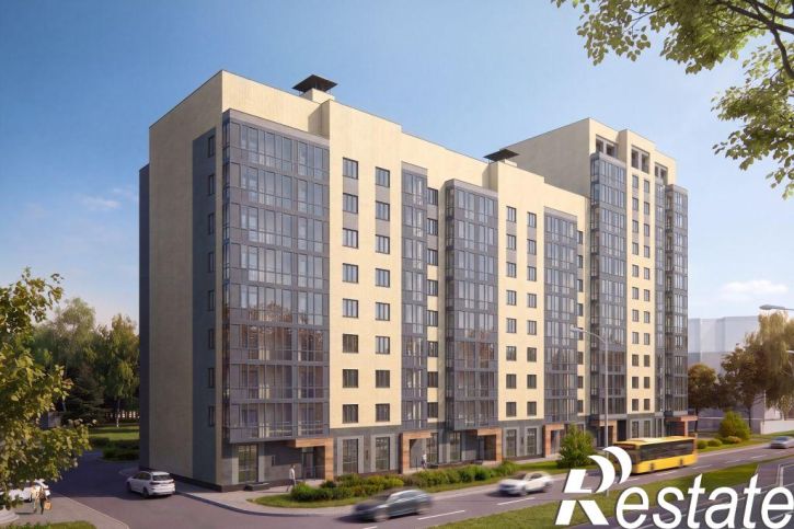 1-комн квартира в новом доме 1-я Приволжская ул., 1