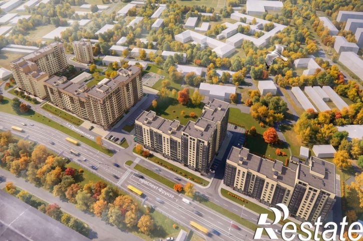 1-комн квартира в новом доме 1-я Приволжская ул., 1