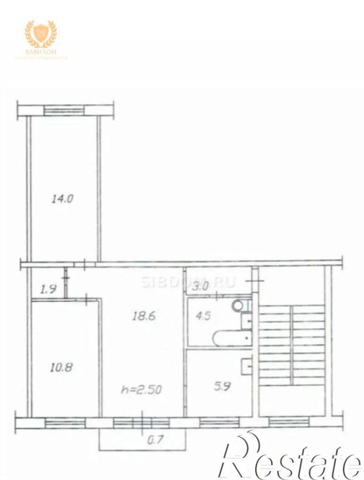 3-комн квартира Елены Колесовой ул, 4
