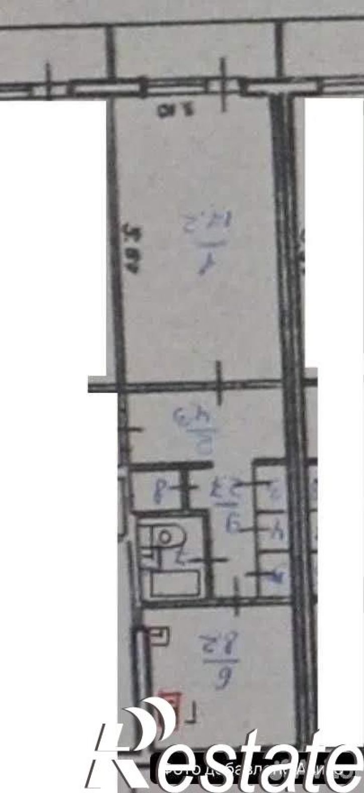 1-комн квартира Строителей улица, д.5к3